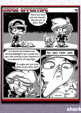 Super Effective Comic Print