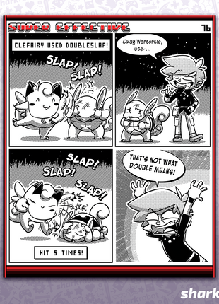 Super Effective Comic Print
