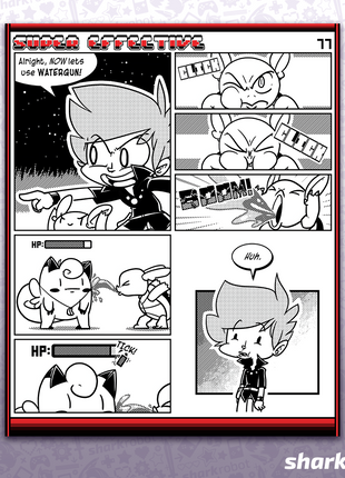 Super Effective Comic Print