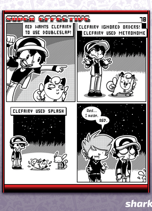 Super Effective Comic Print
