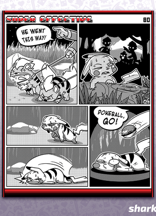 Super Effective Comic Print