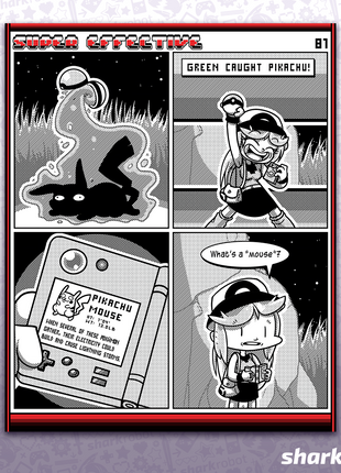 Super Effective Comic Print