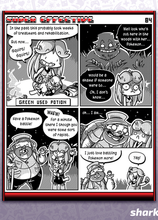 Super Effective Comic Print