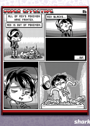 Super Effective Comic Print