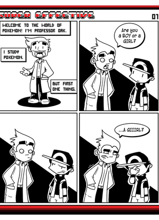 Super Effective Comic Print