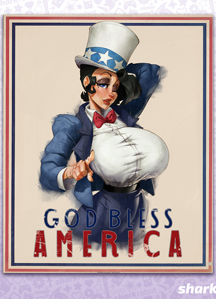 God Bless America - Poster Print