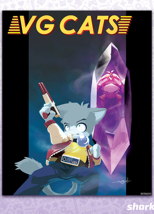 VG Cats Book Cover - Poster Print