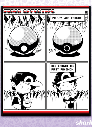 Super Effective Comic Print