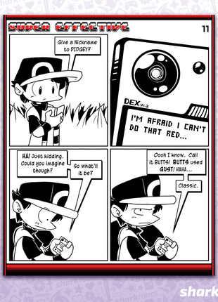 Super Effective Comic Print