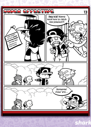Super Effective Comic Print