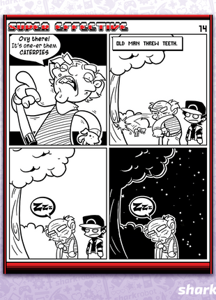 Super Effective Comic Print