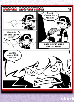 Super Effective Comic Print