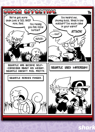 Super Effective Comic Print