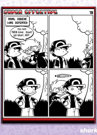 Super Effective Comic Print