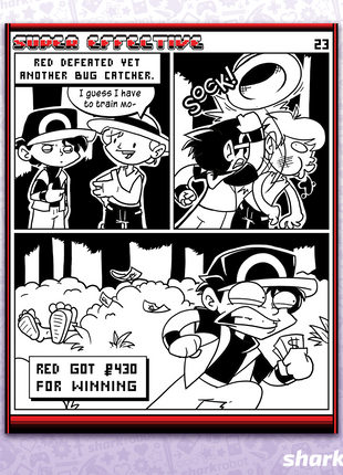Super Effective Comic Print