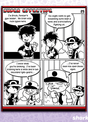 Super Effective Comic Print