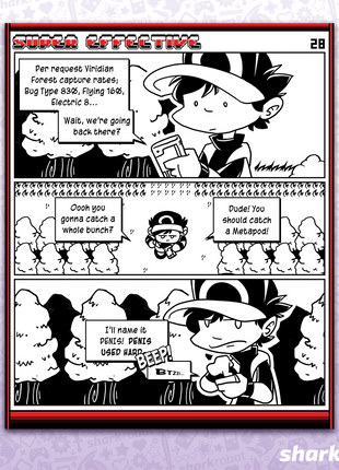 Super Effective Comic Print