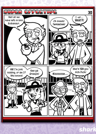 Super Effective Comic Print