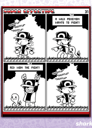 Super Effective Comic Print