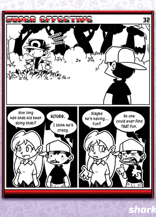 Super Effective Comic Print