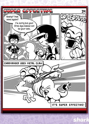 Super Effective Comic Print