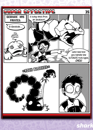 Super Effective Comic Print