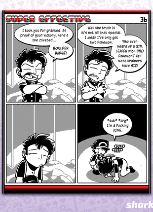 Super Effective Comic Print