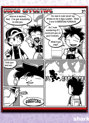Super Effective Comic Print