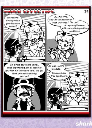 Super Effective Comic Print