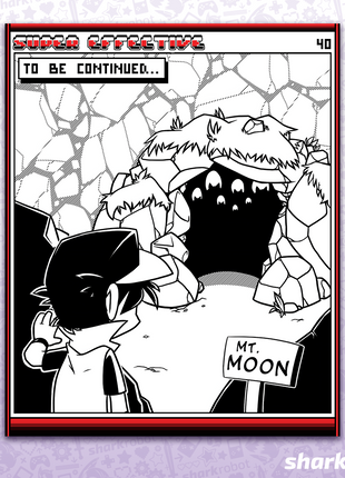 Super Effective Comic Print