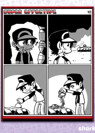 Super Effective Comic Print
