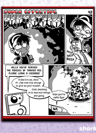 Super Effective Comic Print