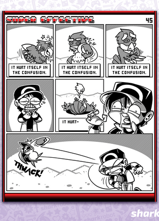 Super Effective Comic Print