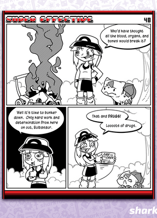 Super Effective Comic Print