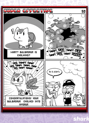 Super Effective Comic Print