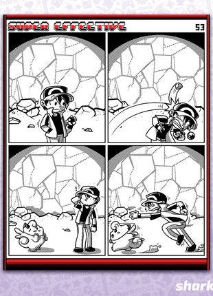 Super Effective Comic Print