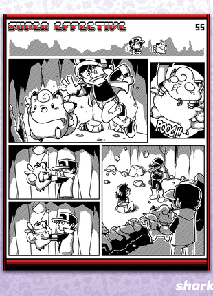 Super Effective Comic Print