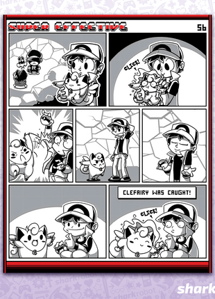 Super Effective Comic Print