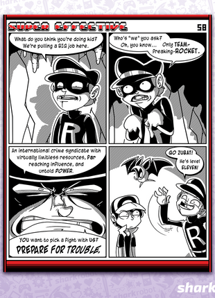 Super Effective Comic Print