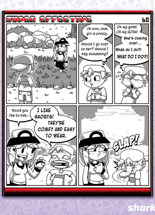 Super Effective Comic Print