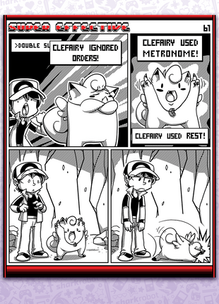 Super Effective Comic Print