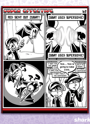 Super Effective Comic Print