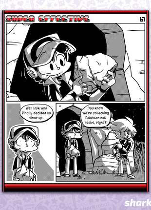 Super Effective Comic Print