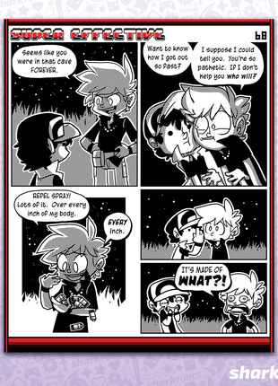 Super Effective Comic Print
