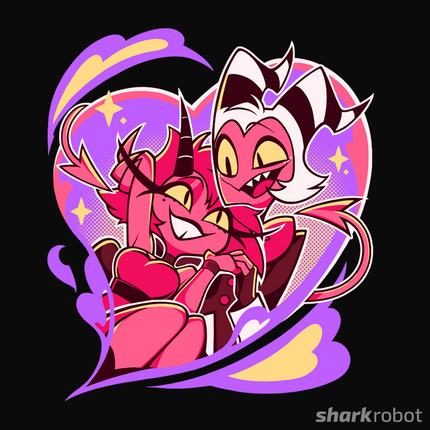 Pullover Hoodie - Millie and Moxxie Valentines 2025  w/Printed Sleeves *LAST CHANCE*