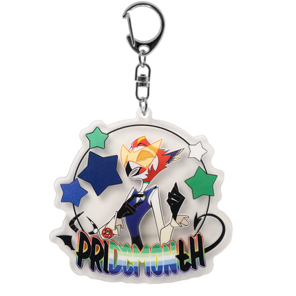 Vassago - Pride 2025 Acrylic Keychain *LIMITED STOCK*