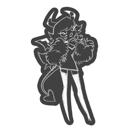 Sketchy Verosika Car Decal *2ND WAVE PRE-ORDER*