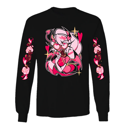 Long Sleeve Shirt - Verosika Valentines 2025  w/Printed Sleeves *LAST CHANCE*