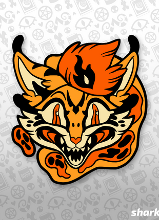Beelzebub Retro - Halloween 2024 Enamel Pin