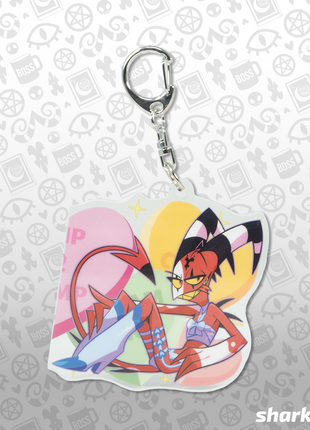 Stolas x Blitz - Valentines 2025 Couple Magnet Acrylic Keychain *LIMITED STOCK*